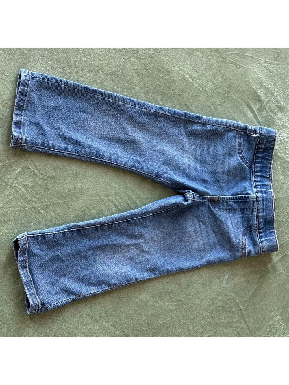 7 For All Mankind Toddler Girls Light Wash Bootcut Flare Jeans Size 2T